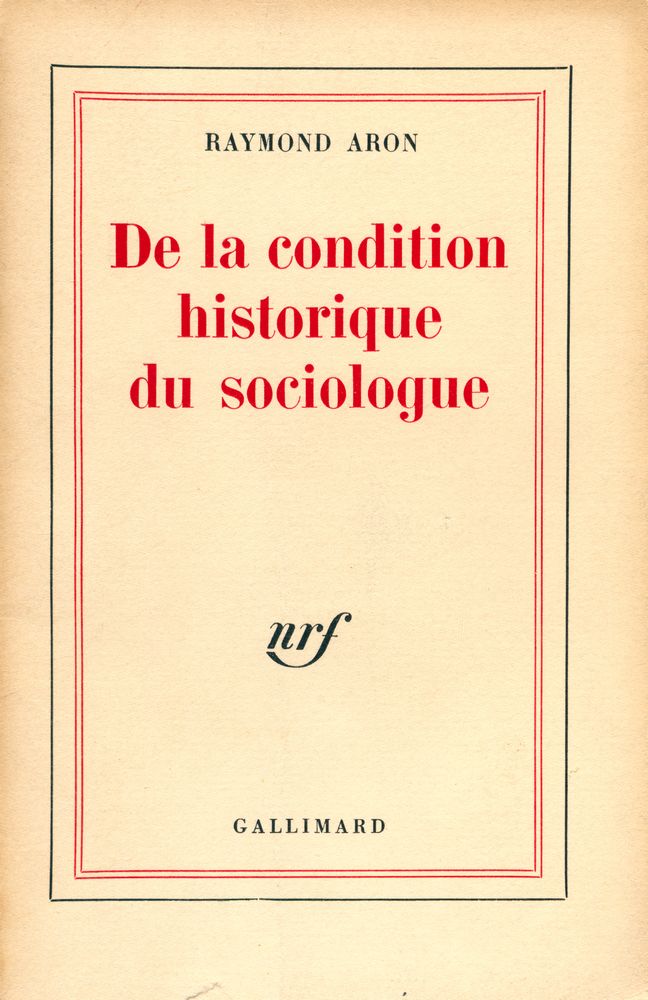 『De la condition historique du sociologue』 1