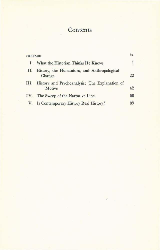 『History as Art and as Science: Twin Vistas on the Past』 2