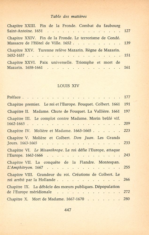 『HISTOIRE DE FRANCE : Louis XIV jusqu'en 1700』 3