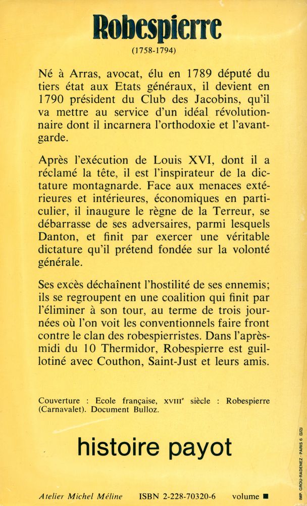 『Robespierre』 3