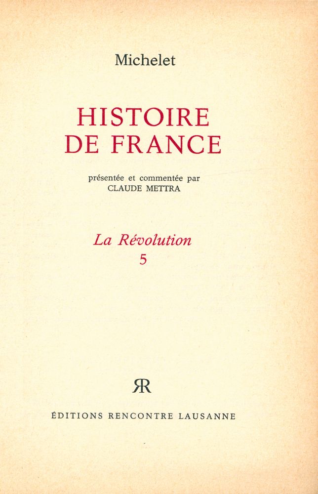 『HISTOIRE DE FRANCE : La Révolution 5』 1