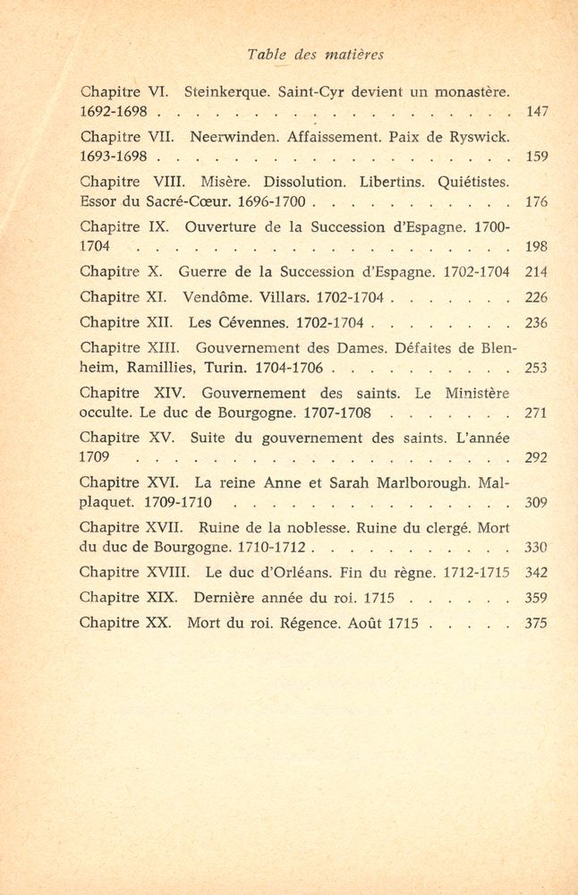 『HISTOIRE DE FRANCE : La Fin de Louis XIV』 3