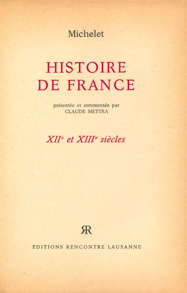 『HISTOIRE DE FRANCE : XVIIe et XVIII siècles』 1