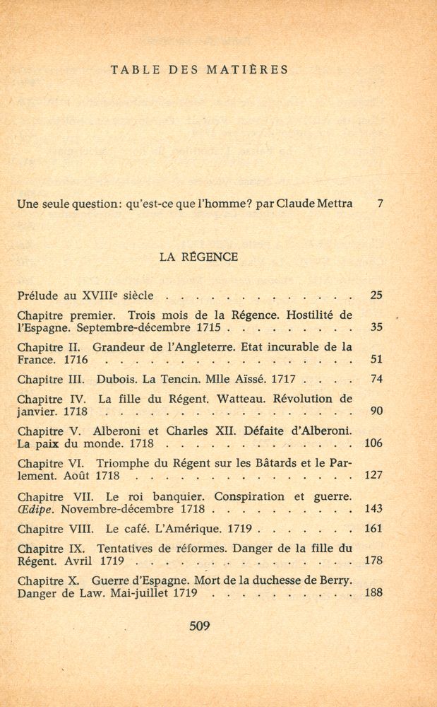 『HISTOIRE DE FRANCE : La Régence et Louis XV』 2