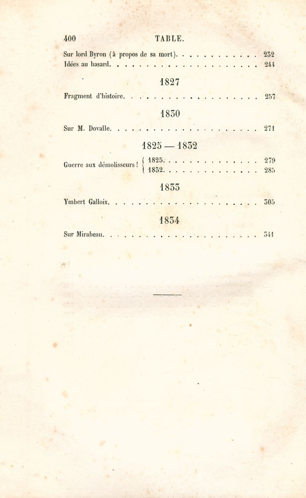 『ŒUVRES COMPLÈTES DE VICTOR HUGO - LITTÉRATURE ET PHILOSOPHIE MÉLÉES』 3