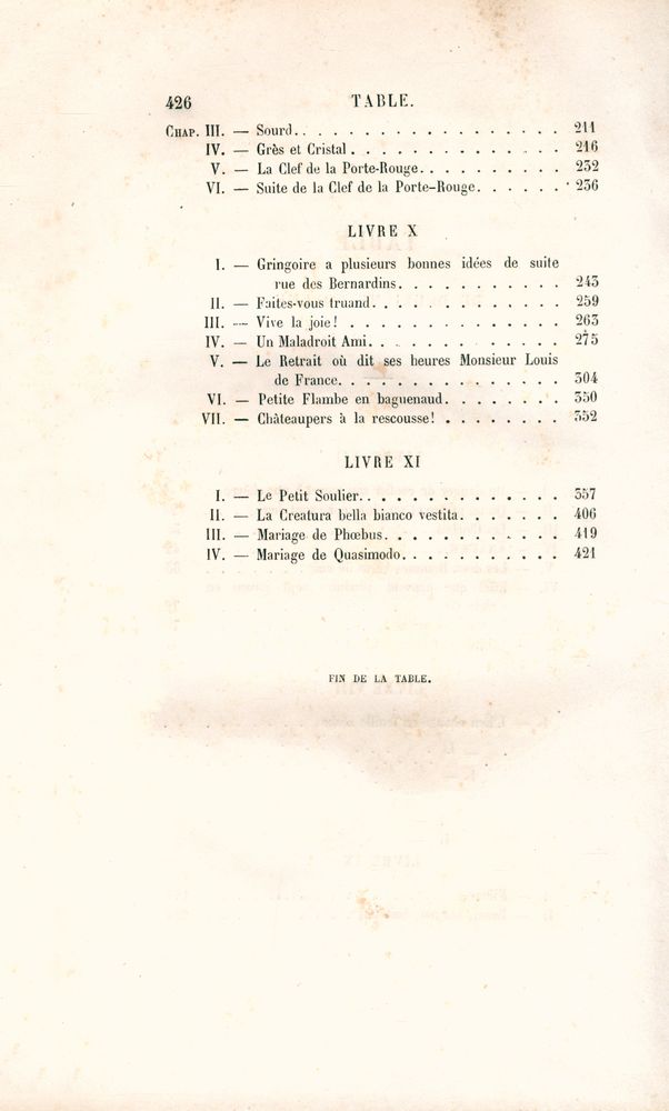 『ŒUVRES COMPLÈTES DE VICTOR HUGO - Roman Ⅳ : NOTRE - DAME DE PARIS. Ⅱ』 3