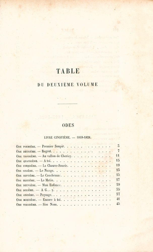 『ŒUVRES COMPLÈTES DE VICTOR HUGO - POÉSIE Ⅱ : ODES ET BALLADES, Ⅱ - LES ORIENTALES』 2
