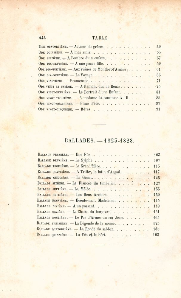 『ŒUVRES COMPLÈTES DE VICTOR HUGO - POÉSIE Ⅱ : ODES ET BALLADES, Ⅱ - LES ORIENTALES』 3