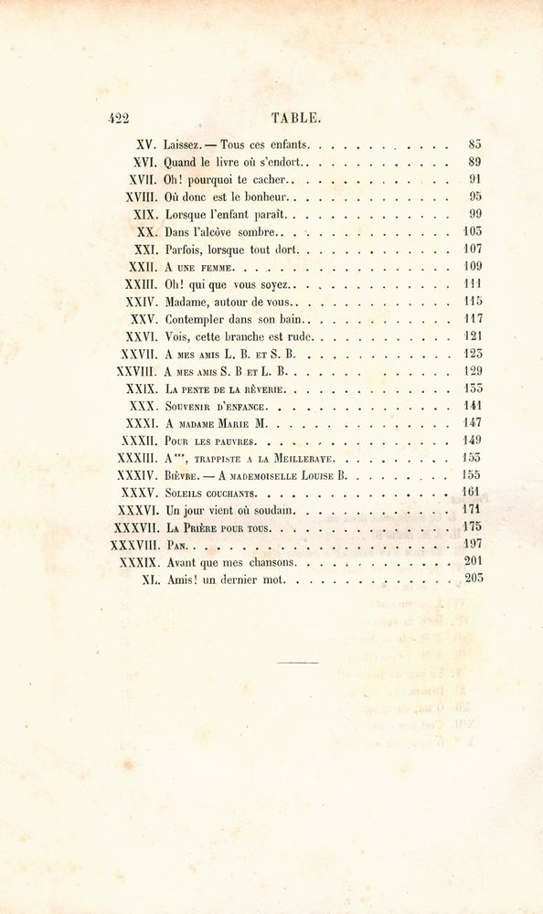 『ŒUVRES COMPLÈTES DE VICTOR HUGO - POÉSIE Ⅲ : LES FEUILLES D'AUTOMNE - LES CHANTS DU CRÉPUSCULE』 4