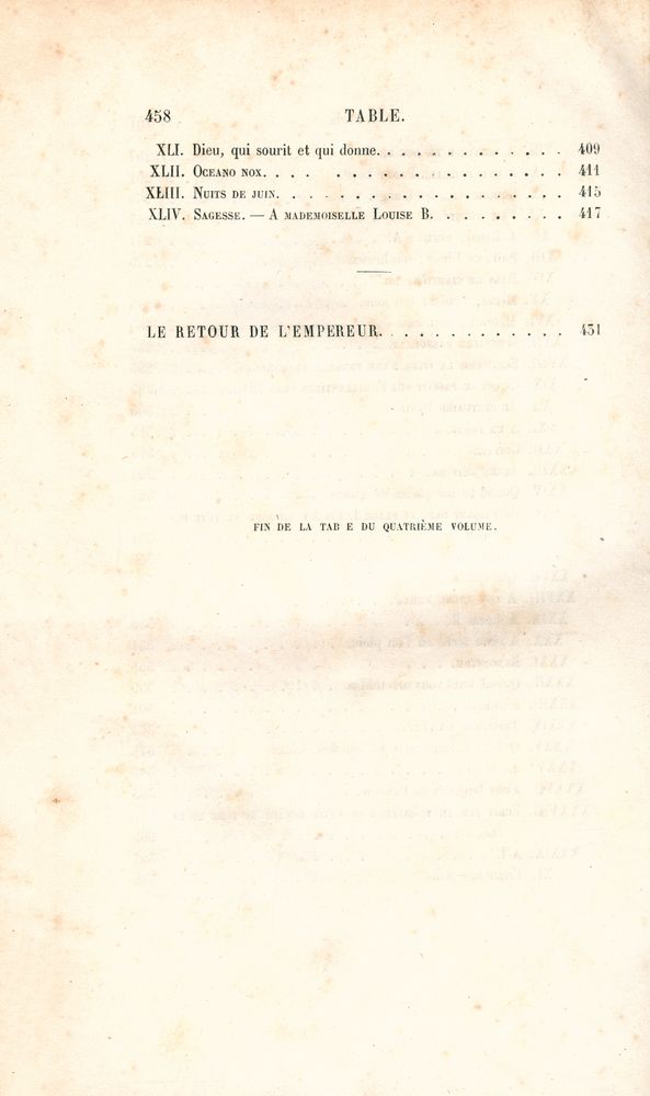 『ŒUVRES COMPLÈTES DE VICTOR HUGO - POÉSIE Ⅳ : LES VOIX INTÉRIEURES - LES RAYONS ET LES OBRES』 5