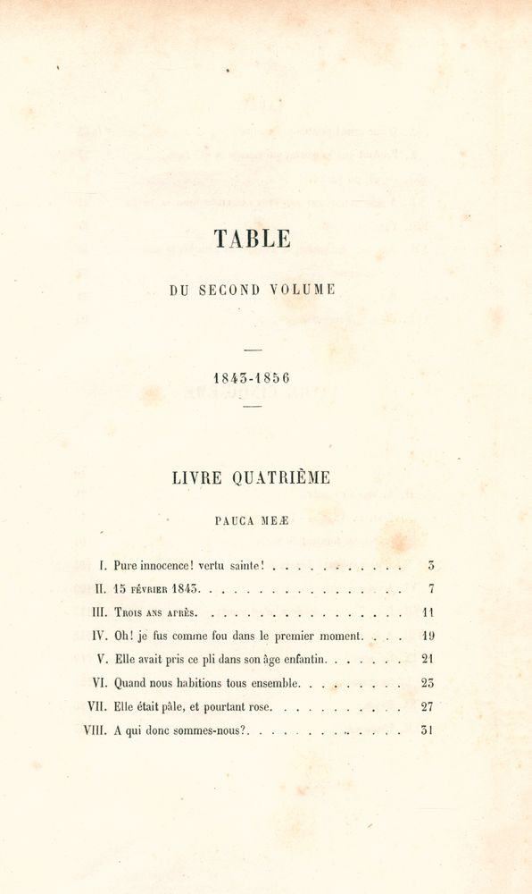 『ŒUVRES COMPLÈTES DE VICTOR HUGO - POÉSIE Ⅵ : LES CONTEMPLATIONS, Ⅱ』 2
