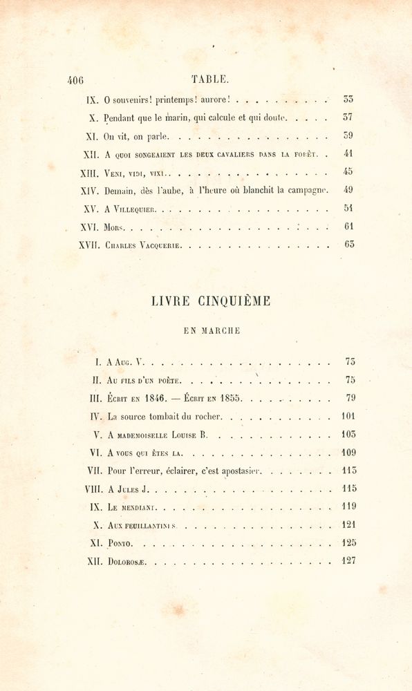 『ŒUVRES COMPLÈTES DE VICTOR HUGO - POÉSIE Ⅵ : LES CONTEMPLATIONS, Ⅱ』 3
