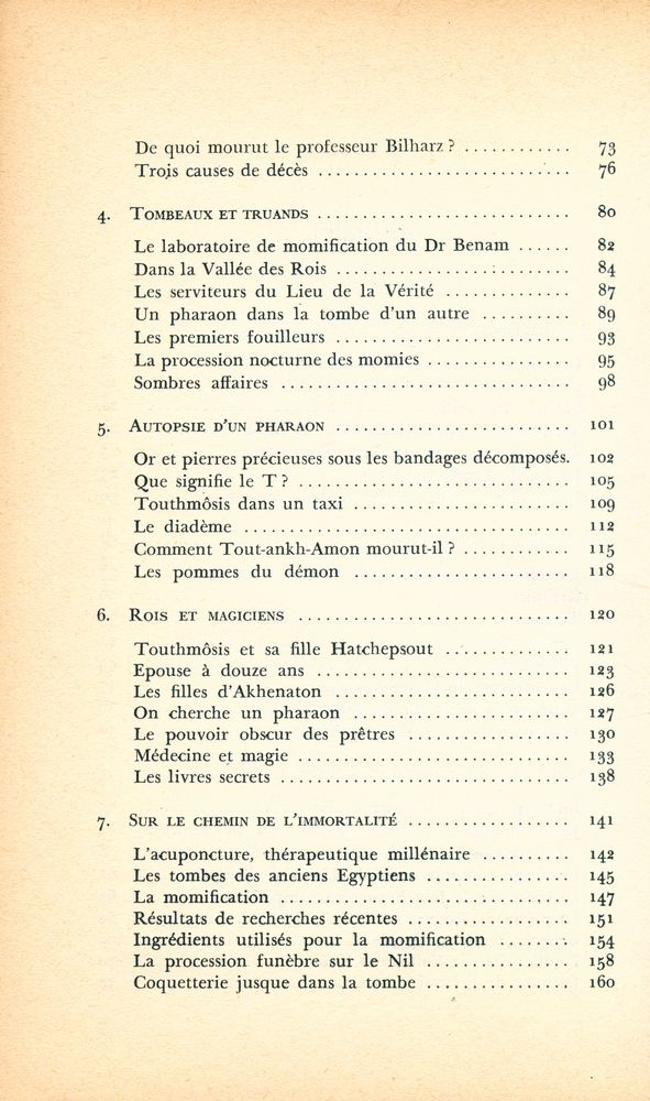 『la malédiction des Pharaons』 3