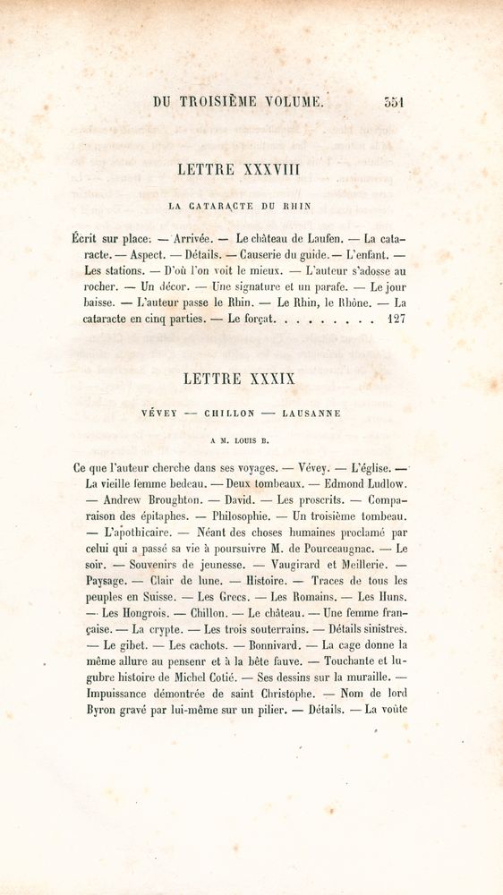 『ŒUVRES COMPLÈTES DE VICTOR HUGO - LE RHIN : LETTRES A UN AMI Ⅲ』 8