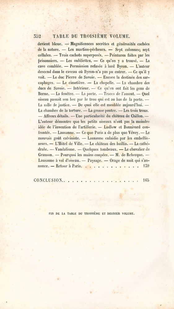 『ŒUVRES COMPLÈTES DE VICTOR HUGO - LE RHIN : LETTRES A UN AMI Ⅲ』