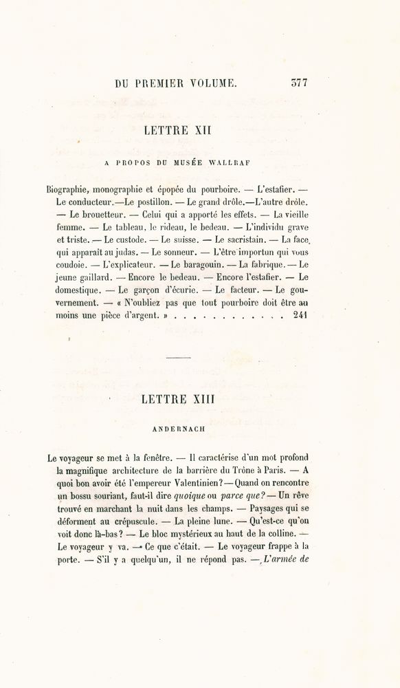 『ŒUVRES COMPLÈTES DE VICTOR HUGO - LE RHIN : LETTRES A UN AMI Ⅰ』