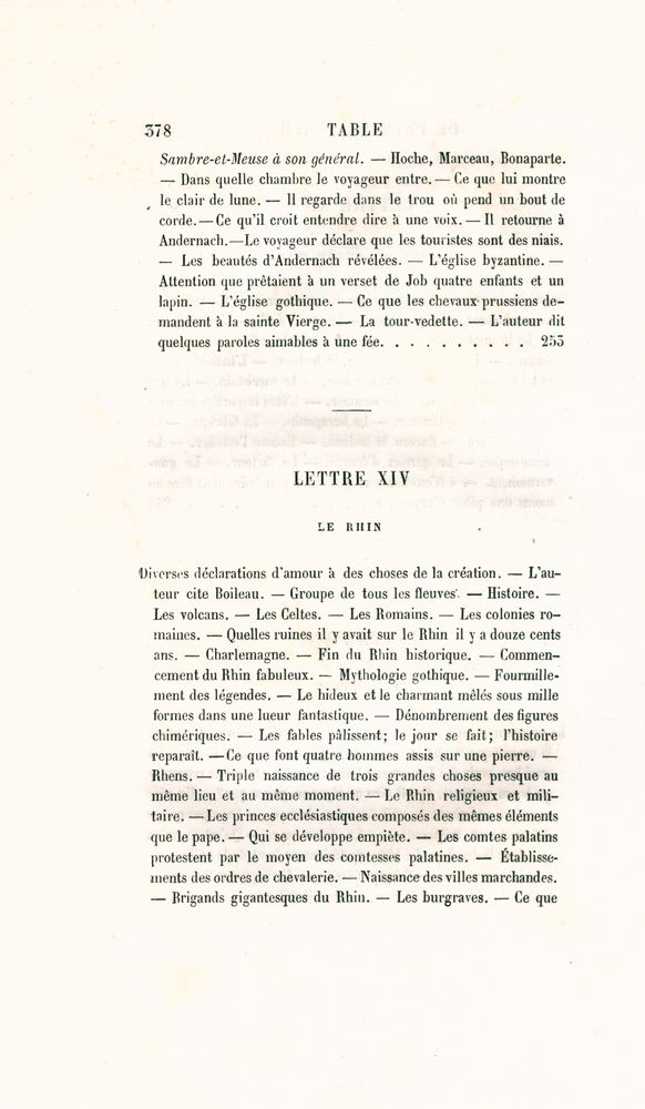 『ŒUVRES COMPLÈTES DE VICTOR HUGO - LE RHIN : LETTRES A UN AMI Ⅰ』