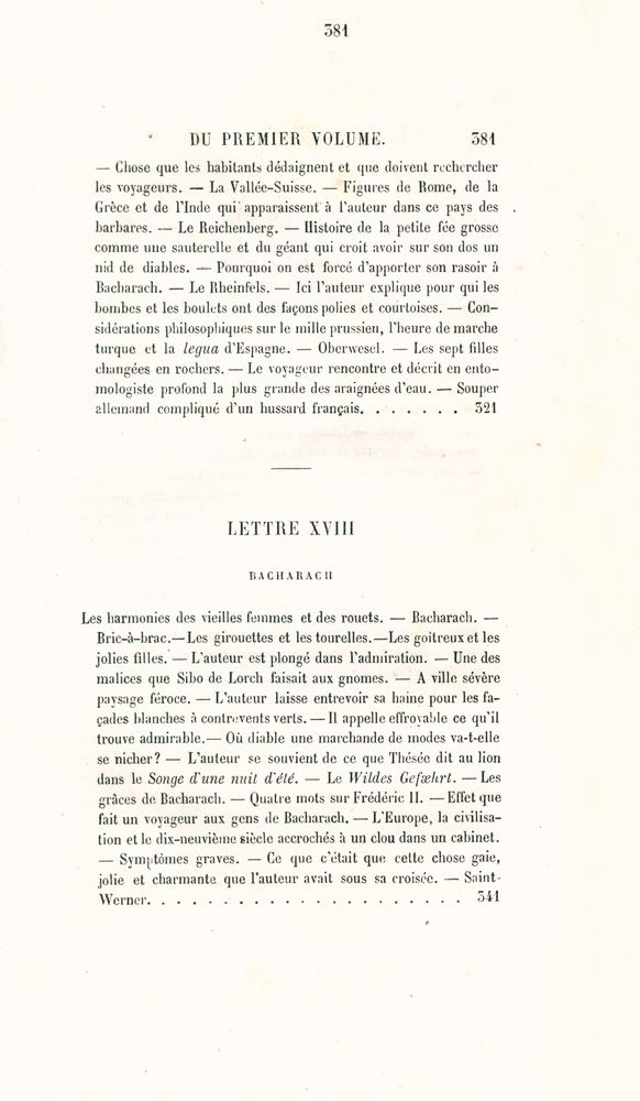 『ŒUVRES COMPLÈTES DE VICTOR HUGO - LE RHIN : LETTRES A UN AMI Ⅰ』