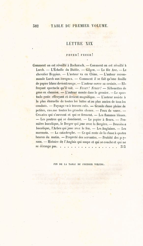 『ŒUVRES COMPLÈTES DE VICTOR HUGO - LE RHIN : LETTRES A UN AMI Ⅰ』