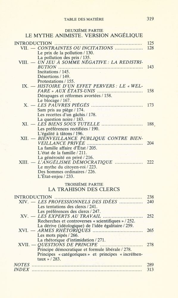 『Le fléau du bien : Essai sur les politiques sociales occidentales』 3