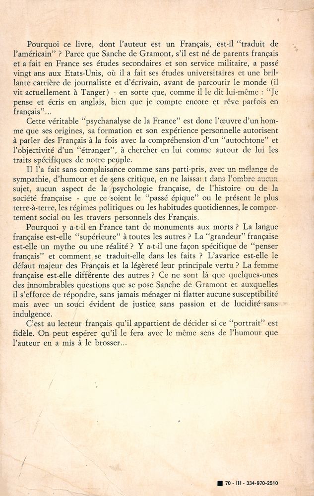 『Les Français : Portrait d'un peuple』 3