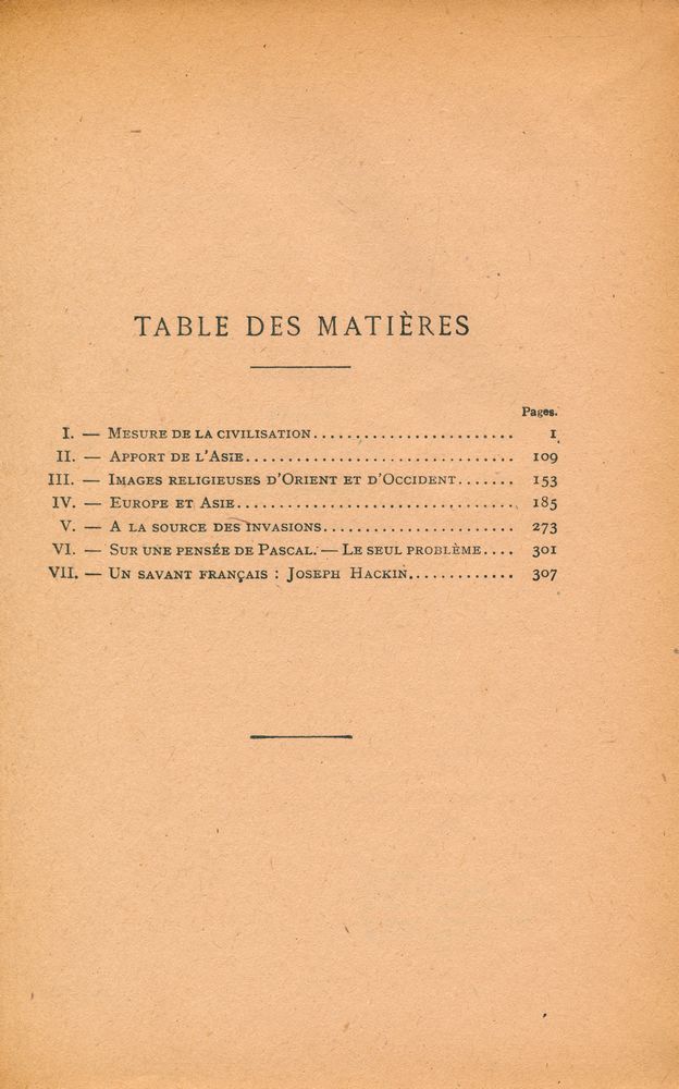 『BILAN DE L'HISTOIRE』 2