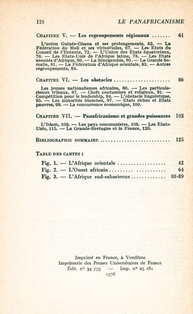 『LE PANAFRICANISME』 3