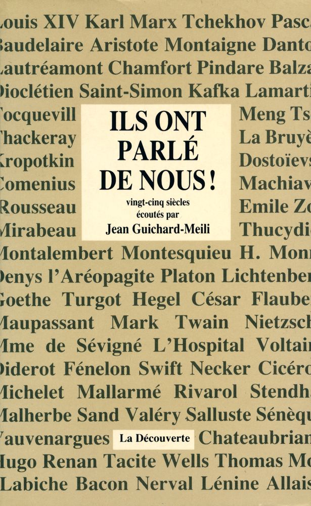 『ILS ONT PARLÉ DE NOUS!』 1