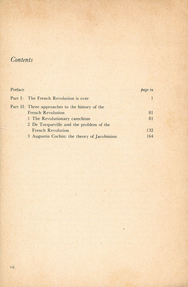 『Interpreting the French Revolution』 2
