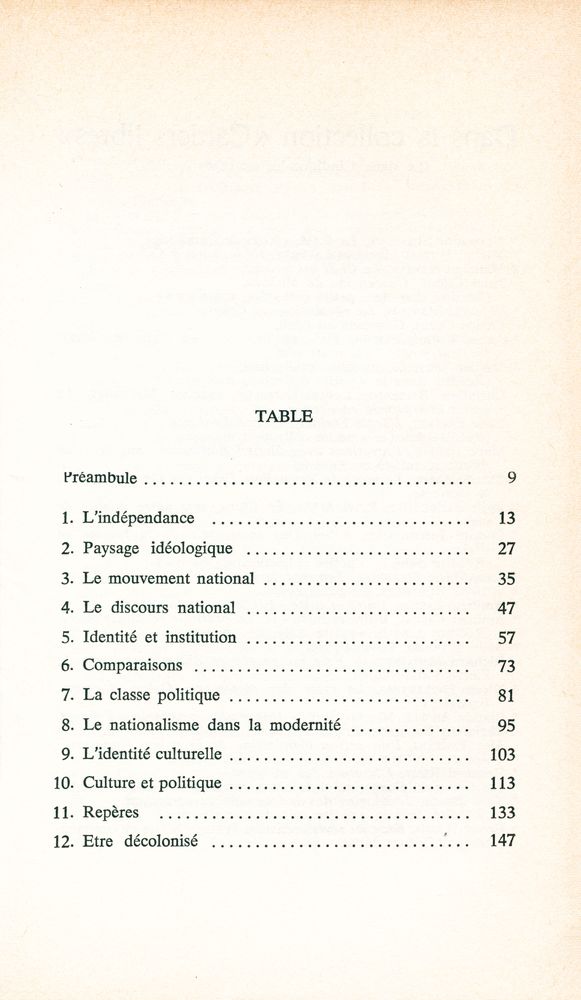 『Désenchantement national : Essai sur la décolonisation』 2