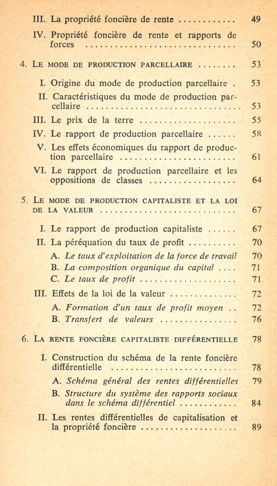 『Structures et réformes agraires: Instruments pour l'analyse』 3