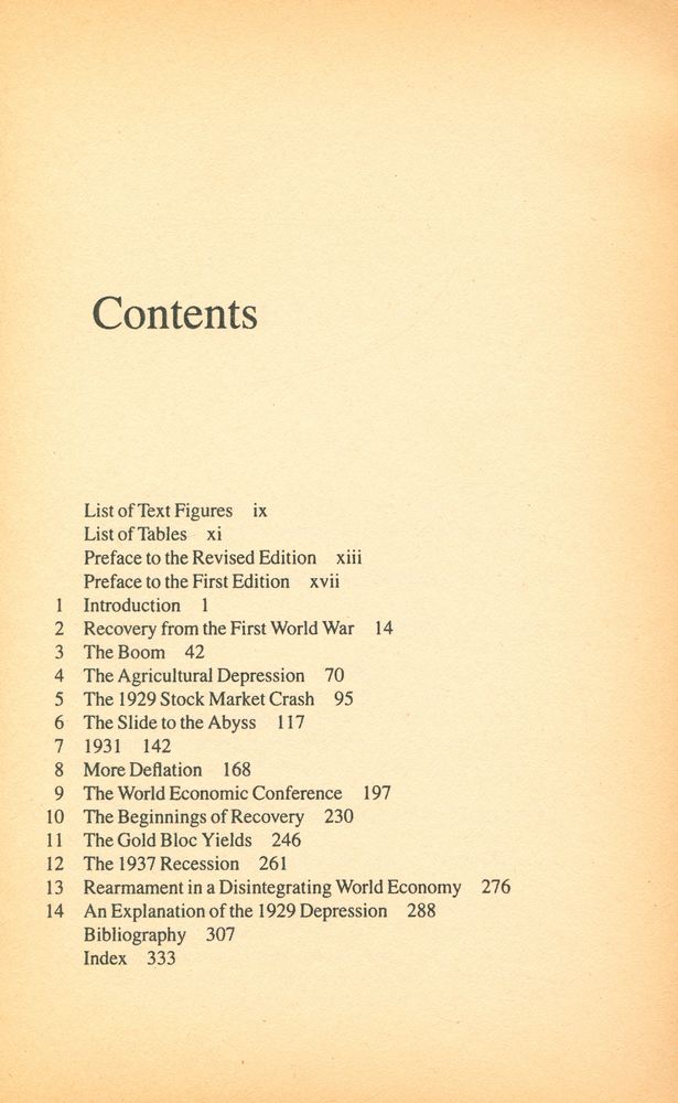 『The World in Depression 1929 - 1939』 2