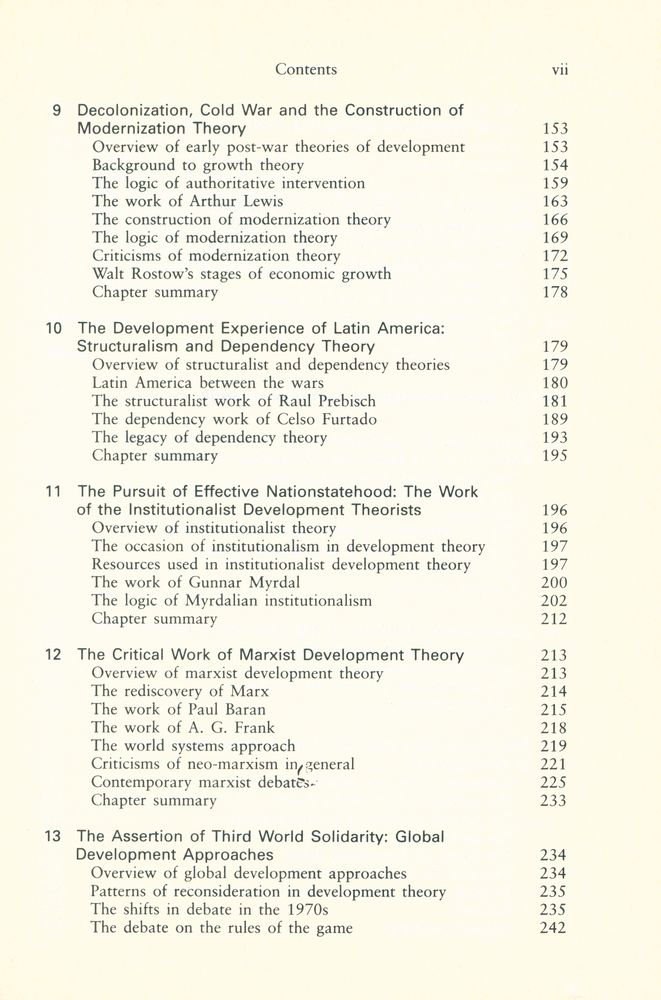 『Development theory : AN INTRODUCTION』 4