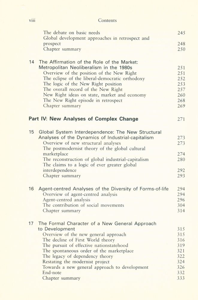 『Development theory : AN INTRODUCTION』 5