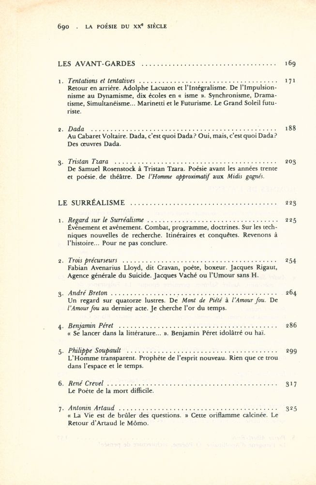 『HISTOIRE DE LA POÉSIE FRANÇAISE - La Poésie du XXe siècle Ⅱ : RÉVOLUTIONS ET CONQUÊTES』 3