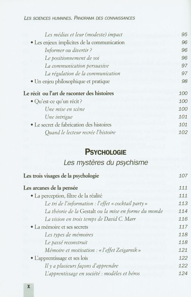 『Les sciences humaines : Panorama des connaissances』 5