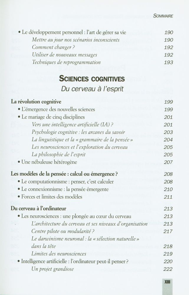 『Les sciences humaines : Panorama des connaissances』 8