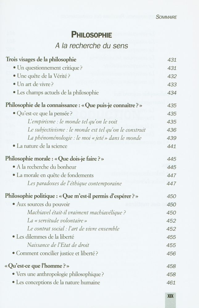 『Les sciences humaines : Panorama des connaissances』