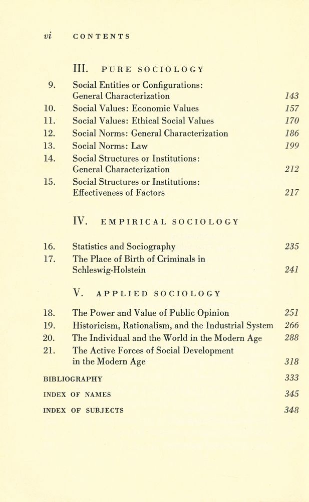 『ON SOCIOLOGY : PURE, APPLIED, AND EMPIRICAL』 3