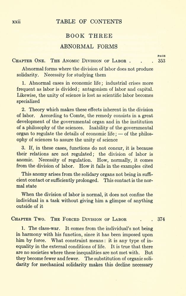 『THE DIVISION OF LABOR IN SOCIETY』