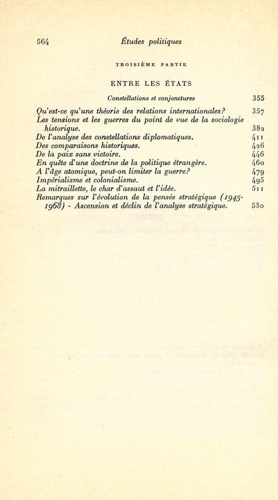 『Études politiques』 3