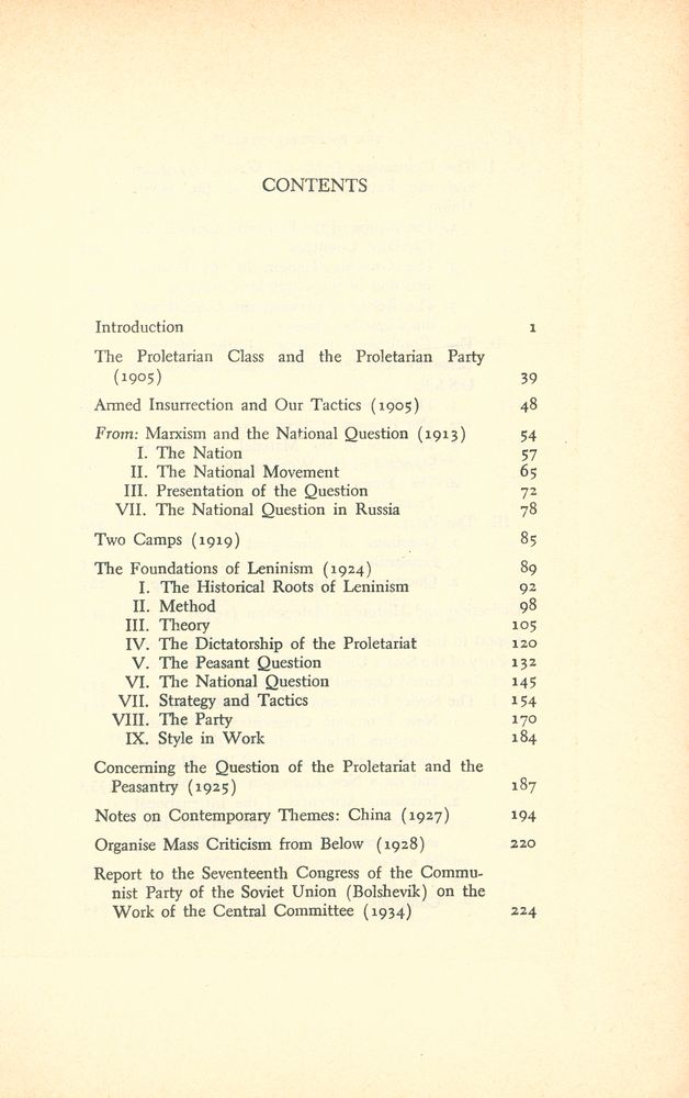 『THE ESSENTIAL STALIN : Major Theoretical Writings 1905 - 52』 2