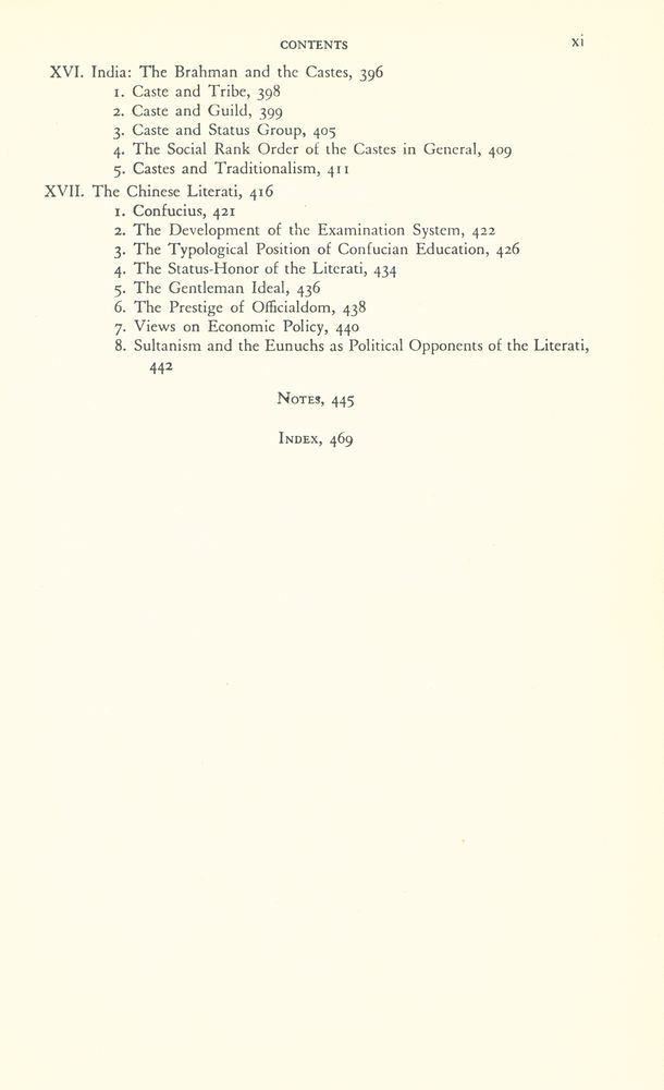 『FROM MAX WEBER : ESSAYS IN SOCIOLOGY』 4