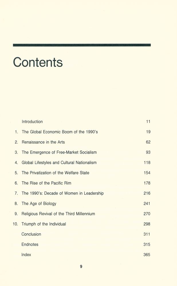 『Megatrends 2000』 2