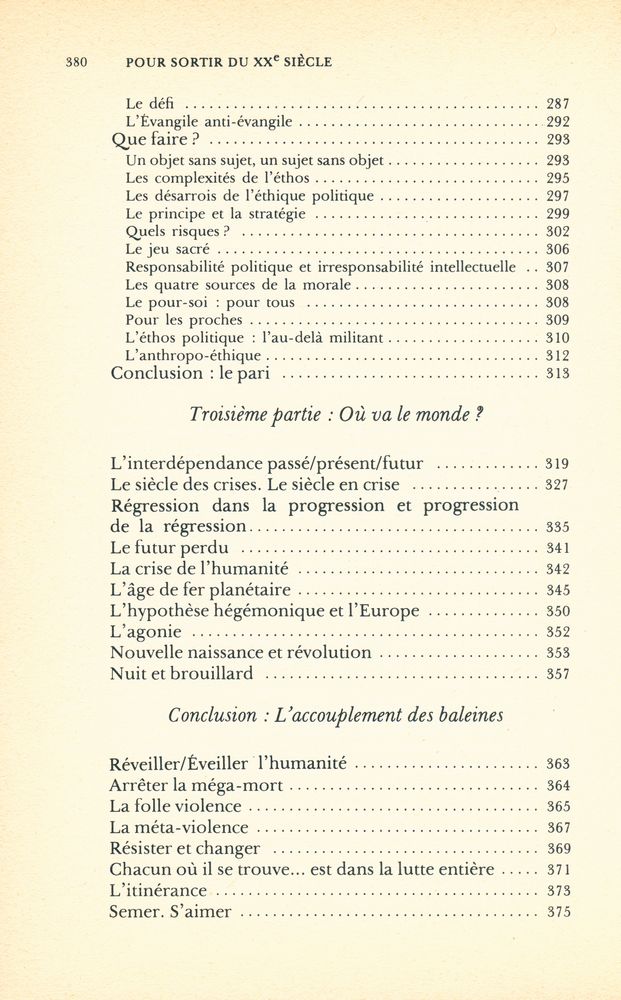 『DOSSIERS 90 : Pour sortir du vingtième siècle』 5