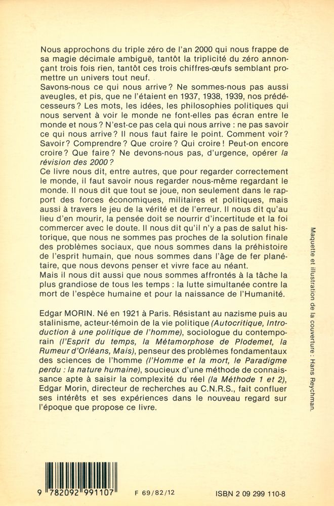 『DOSSIERS 90 : Pour sortir du vingtième siècle』 6