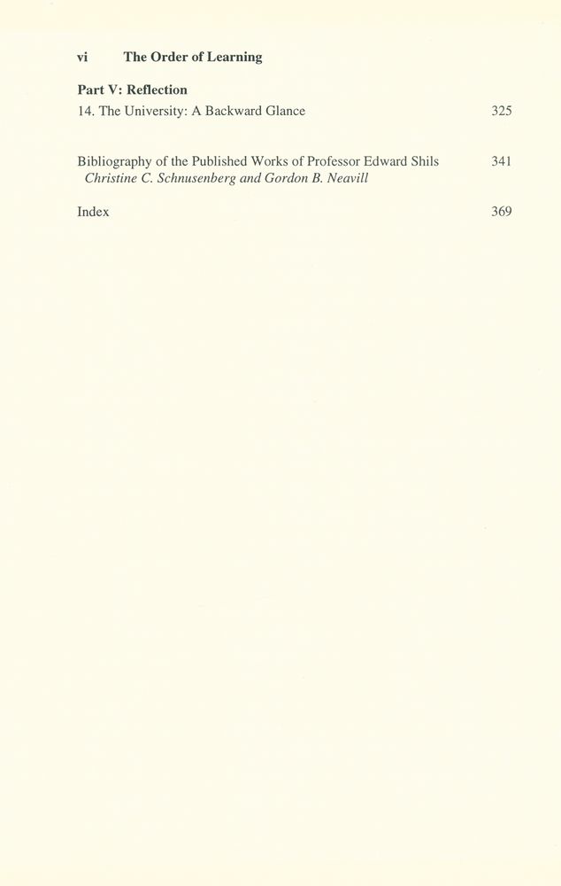 『The order of learning : essays on the contemporary university』 3
