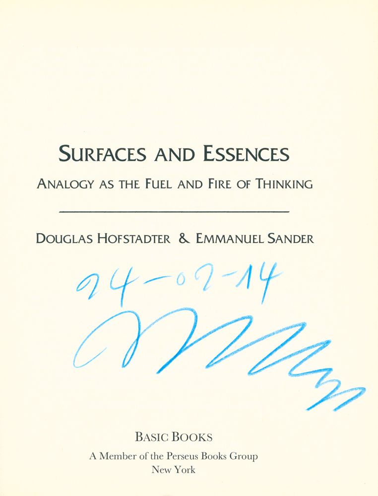 『SURFACES AND ESSENCES』 1