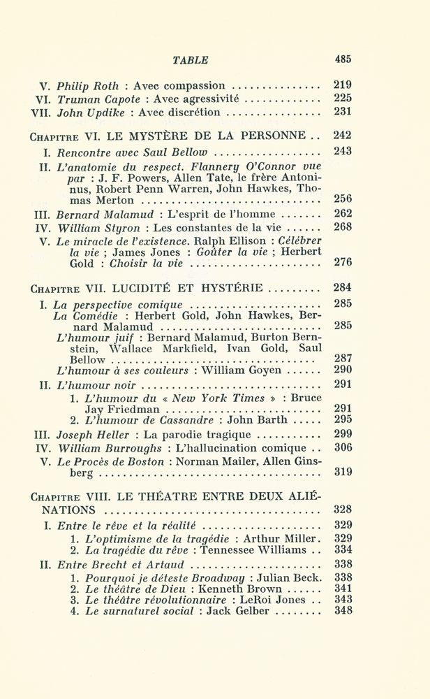 『LES USA A LA RECHERCHE DE LEUR IDENTITE, RENCONTRES AVEC 40 ECRIVAINS AMERICAINS』 4
