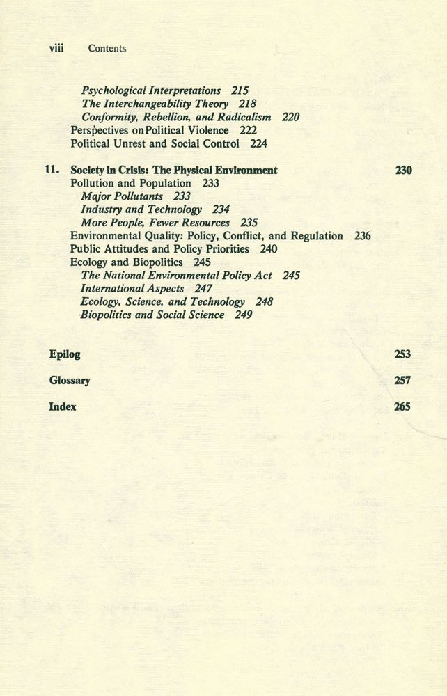 『Society in Conflict : An Introduction to Social Science』 5